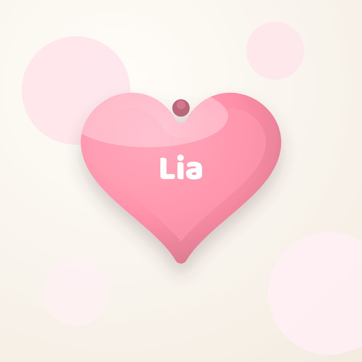 Personalized Name Charm